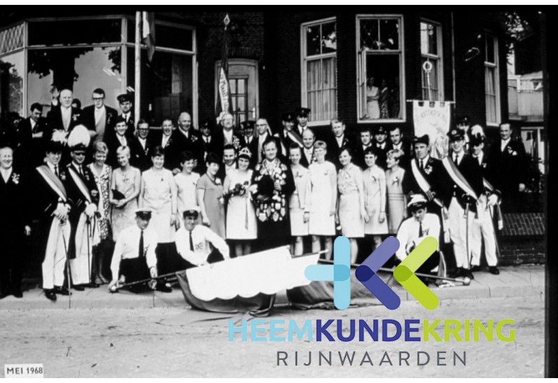 1968 Koning Nico Peperkamp en Koningin A.A.M. Peperkamp Langenhof F00002829